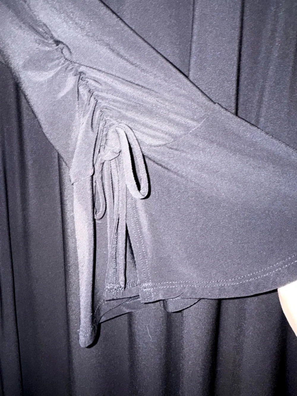 CATO Chic Black Long Sleeve Dress sz M - Picture 3 of 4